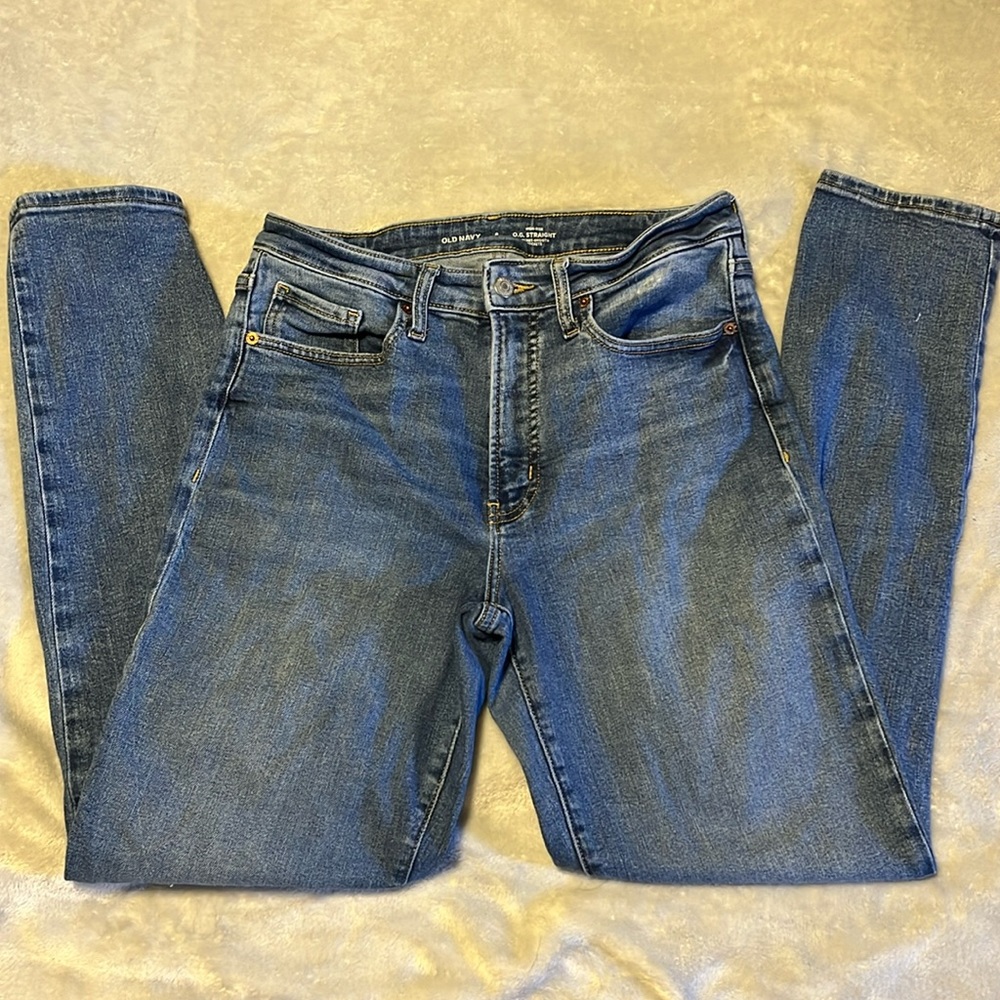Old Navy size 8 Tall Straight jeans